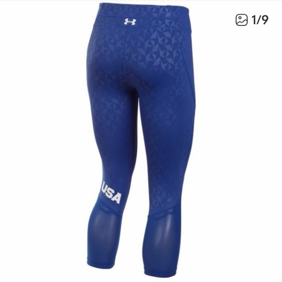 Under Armour Pants - Under Armour Blue Star Team USA Leggings